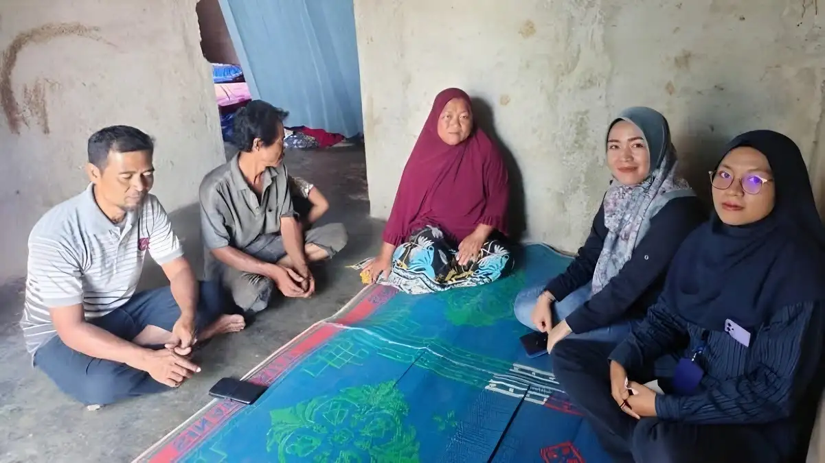 Dinas Sosial Lampung Selatan Layani Rehabilitasi Sosial ke Warga Pemanggilan Natar Pengidap Disabilitas Mental