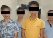 Kejadian Mencurigakan: Warga Kedapatan Empat Pemuda Asal Wonosobo Tanggamus Sedang Melakukan Aksi Maling Motor di Masjid Bengkunat Pesisir Barat