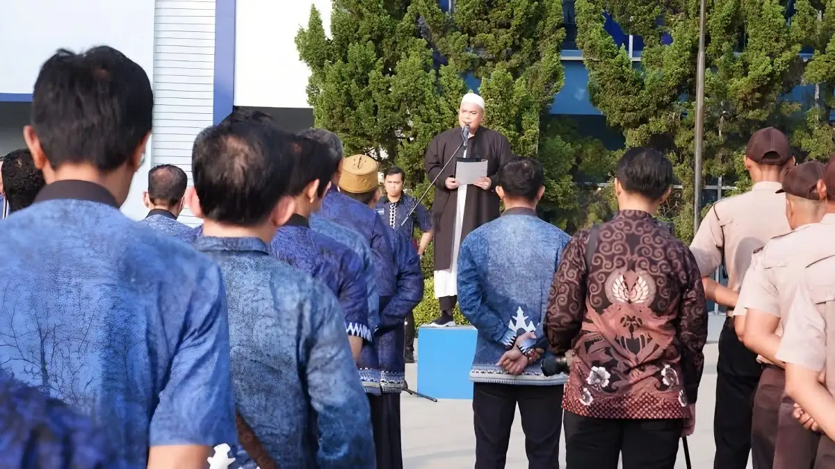 Gelorakan Semangat Perjuangan, Civitas Academica IIB Darmajaya Gelar Upacara Kemerdekan ke-78 RI