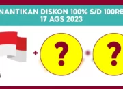 Getar HUT RI Ke-78: Kode Voucher Eksklusif Shopee 17 Agustus 2023! Promo Sensasi Luar Biasa!
