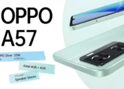 Layar Cerah dan Tangguh HP OPPO A57, Melawan Percikan Air dengan Kuat!
