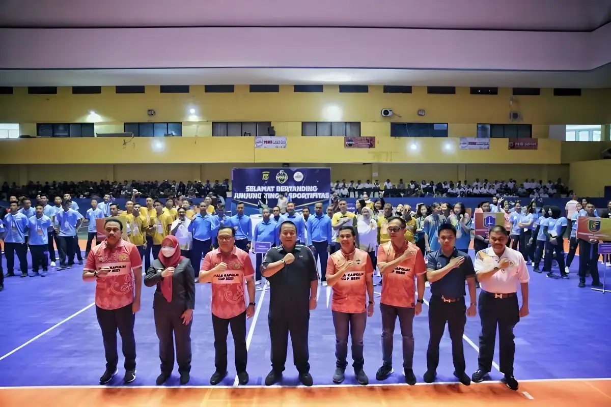 Hadiri Turnamen Bola Voli Kapolri CUP 2023, Gubernur Arinal Berharap Lahirkan Atlet-atlet Muda Berprestasi