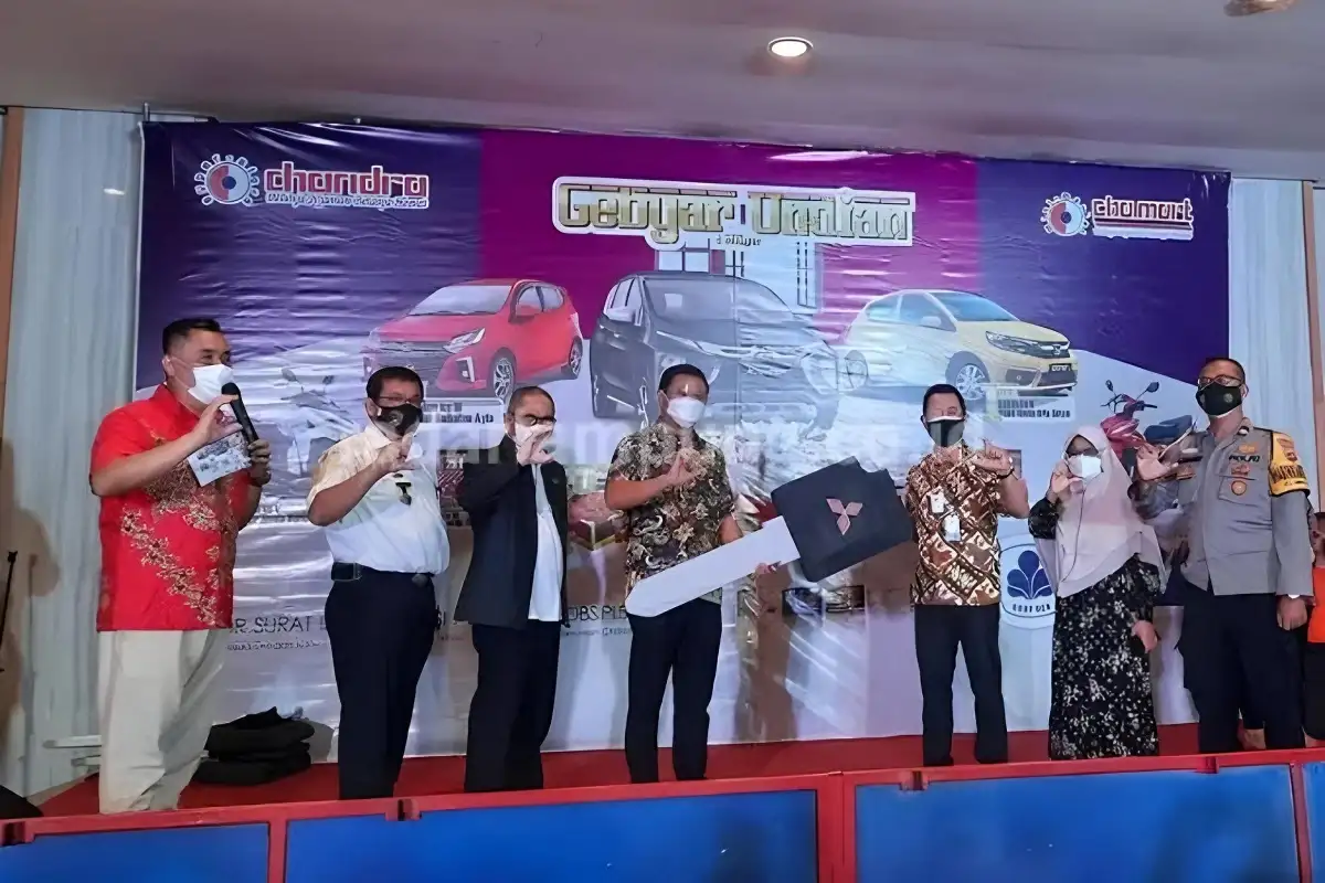 INILAH Pemenang GEBYAR UNDIAN CHANDRA 2023, Berhadiah 3 Unit Mobil hingga uang tunai ratusan juta rupiah
