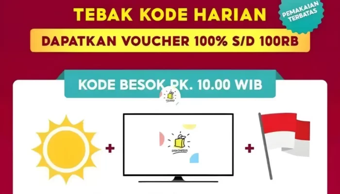 Rahasia Kode Voucher Spesial Shopee Saat Badai Promo! Tanggal 16 Agustus 2023: Petunjuknya Tersembunyi dalam Bendera Merah Putih