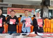 Operasi Polisi di Bandar Lampung: 20 Bandar Narkoba Ditangkap dan 15 Pengguna Terjaring