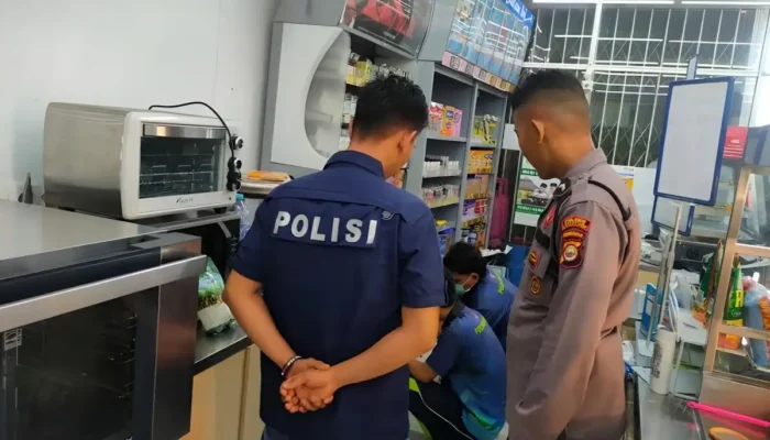 Pelaku Bobol Indomaret di Kalianda Terjaring Aksi Warga, Berakhir dalam Penahanan Polisi