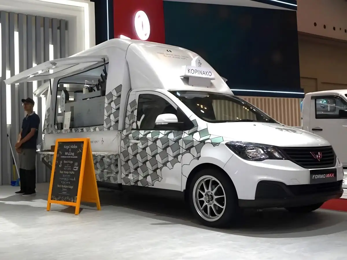 Kolaborasi Wuling Dan Kopi Nako Formo Max Jadi Mobile Cafe, “Enteng Bikin Untung”