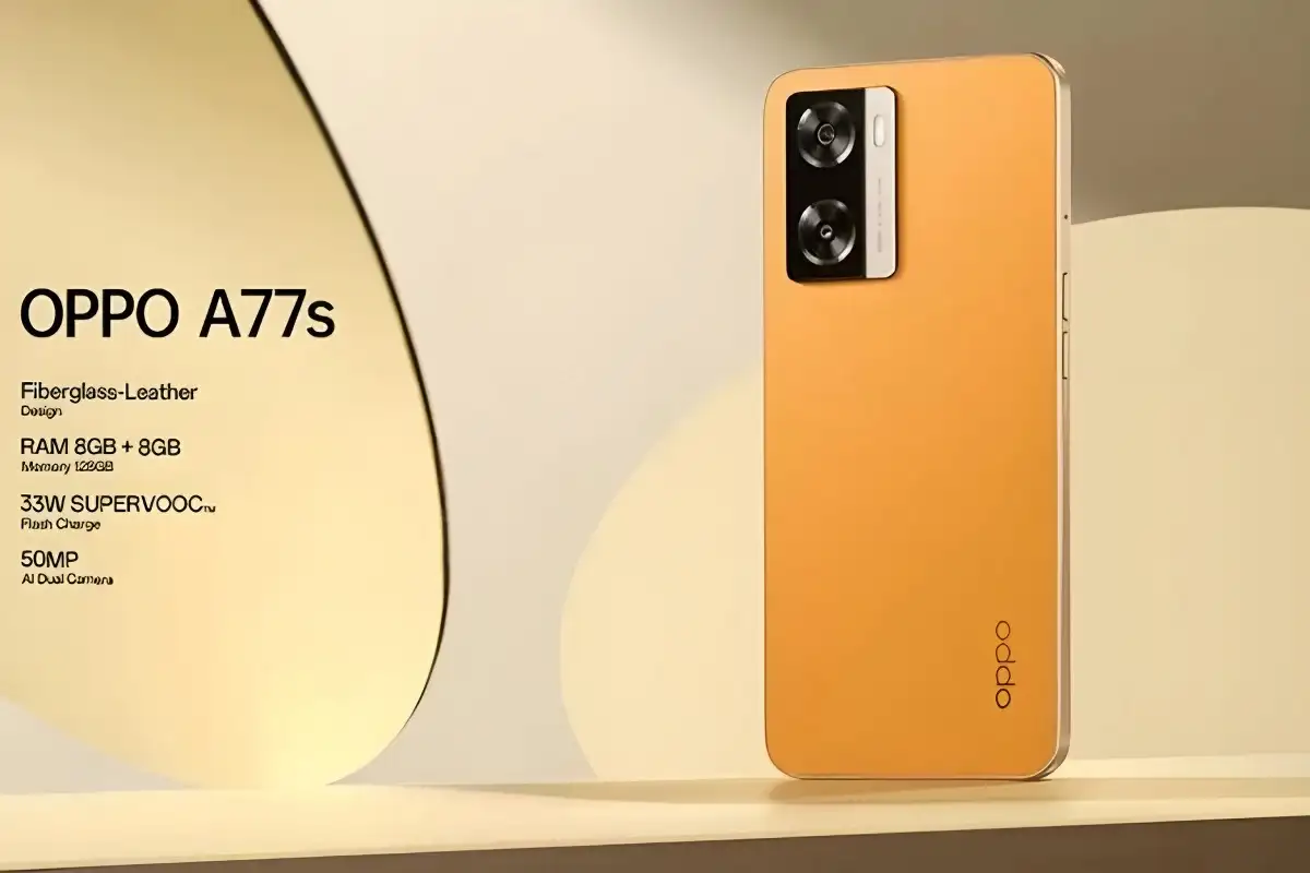 MAKIN MURAH! Oppo A77s Usung RAM 8GB, Kamera 50MP dan Chipset Snapdragon 680