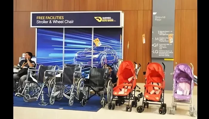 Menengok Fasilitas Pengunjung GIIAS 2023, Ada Stroller Sampai Kursi Roda