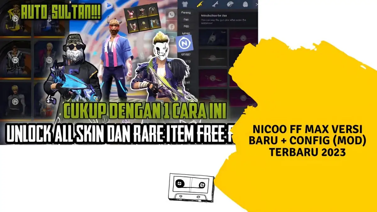Nicoo FF Max Apk Mod Download 2023 + Config Terbaru