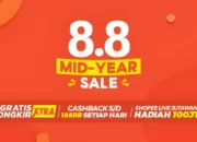 RAIH KEUNTUNGAN BERSAMA SHOPEE 8.8! Gunakan Kode Voucher Hari Ini (Selasa, 8 Agustus 2023) dan Nikmati Diskon Menarik!