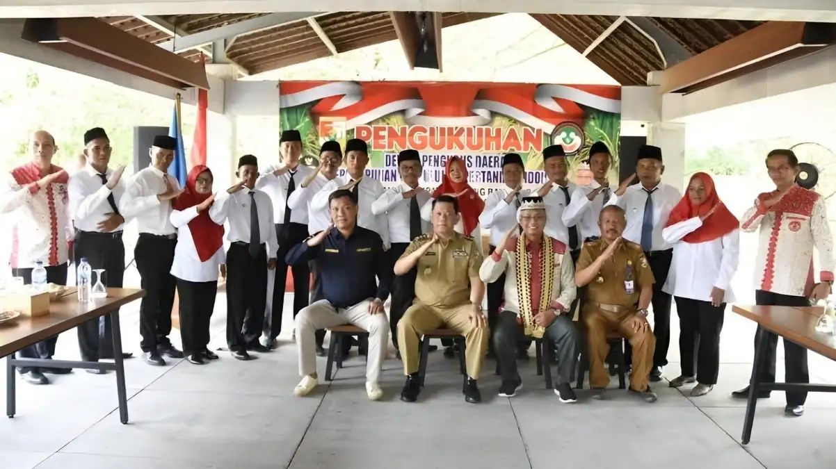 Pj Bupati M. Firsada Kukuhkan Pengurus Daerah Perhiptani Tulangbawang Barat