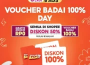 Terjang Banjir Diskon di SHOPEE 8.8! Kode Rahasia Voucher Shopee 8 Agustus 2023 untuk Diskon Hebat!