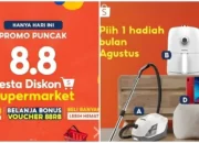 Revolusi Belanja 8.8 Shopee: X7 Smartphone Hanya Rp.88! Diskon 50% Setiap Jam!