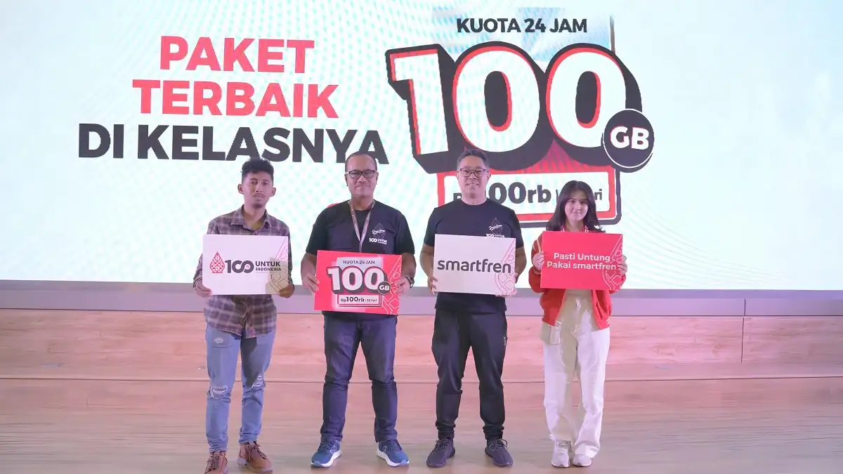 Sambut HUT RI ke 78, Smartfren Hadirkan Promo Paket 100 GB Hanya Dijual Rp100 Ribu