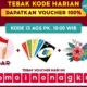 TERKINI! Bocoran Kode Voucher Badai Shopee 13 Agustus 2023 Dengan gambar bendera, angka dam bunga
