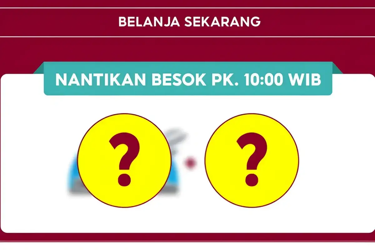 TERKINI! Jawaban Kode Voucher BADAI SHOPEE Senin, 7 Agustus 2023 kesempatan langka dapatkan diskon 100 Persen