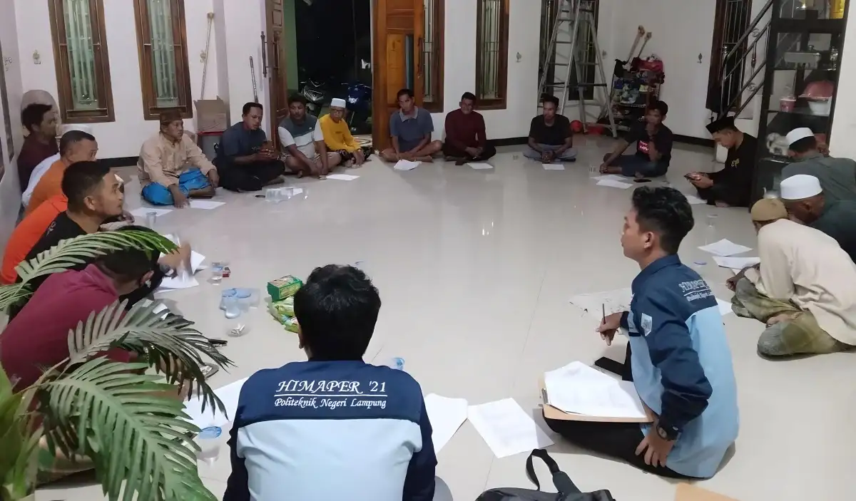 Tim Dosen Prodi Perikanan Tangkap Polinela, Melakukan Riset Alat Tangkap di Pelabuhan Muara Gading Mas, Lampung Timur
