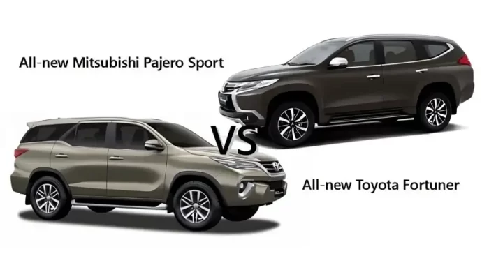 Perbandingan Harga Terbaru 2023: Toyota Fortuner vs Mitsubishi Pajero Sport 2 Toyota Fortuner Vs Mitsubishi Pajero Sport, Perbandingan Harga Terbaru 2023