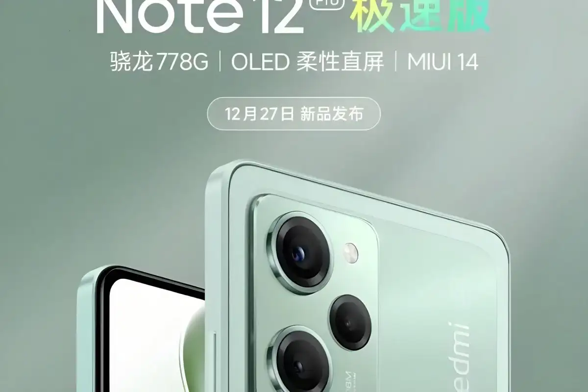 Xiaomi Redmi Note 12 Pro Speed Performa Cepat dengan Kamera Berkualitas Unggul
