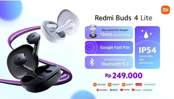 Xiaomi luncurkan perangkat AIoT, Redmi Buds 4 Lite dan Redmi Watch 3 Active