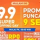 BANJIR PROMO! Kode Vocher Badai Shopee 9.9 hari ini, 9 september 2023 Segera dapat diskon hingga 90 persen