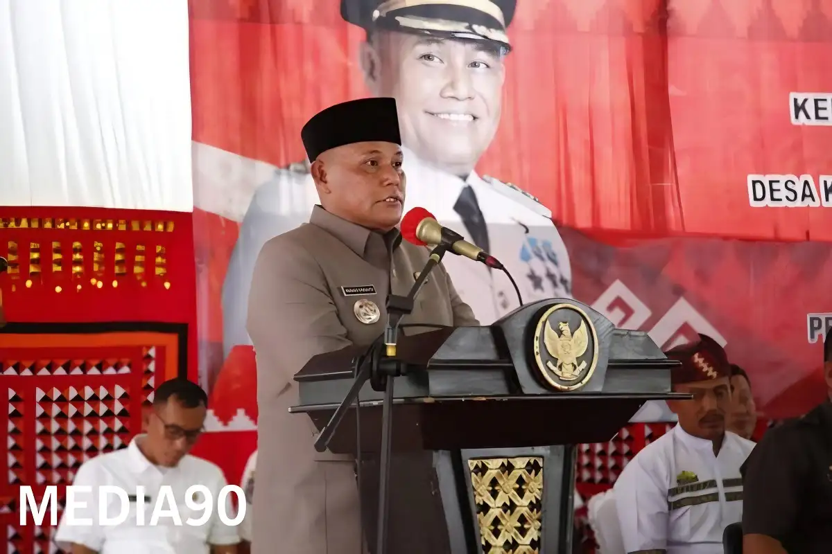 Bupati Lampung Selatan Lantik Lima Kepala Desa Terpilih Hasil Pilkades di Penengahan, ini Namanya