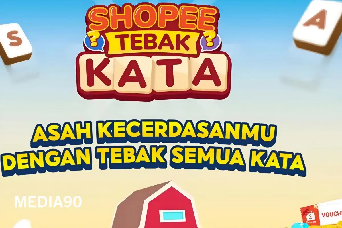 CATAT! Jawaban Tebak Kata SHOPEE Tantangan Harian, Jumat 15 September 2023 Game mudah dan ikuti instruksinya