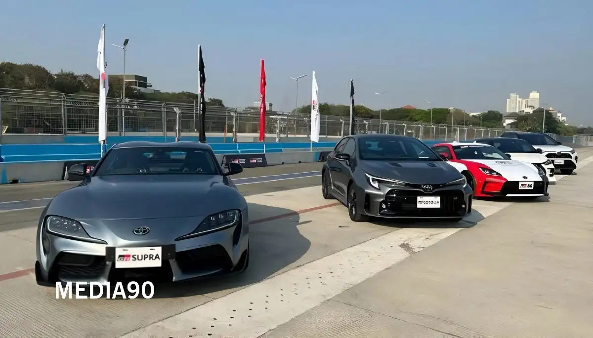Ciiit! Sensasi Ngebut Naik Mobil-Mobil Toyota Gazoo Racing