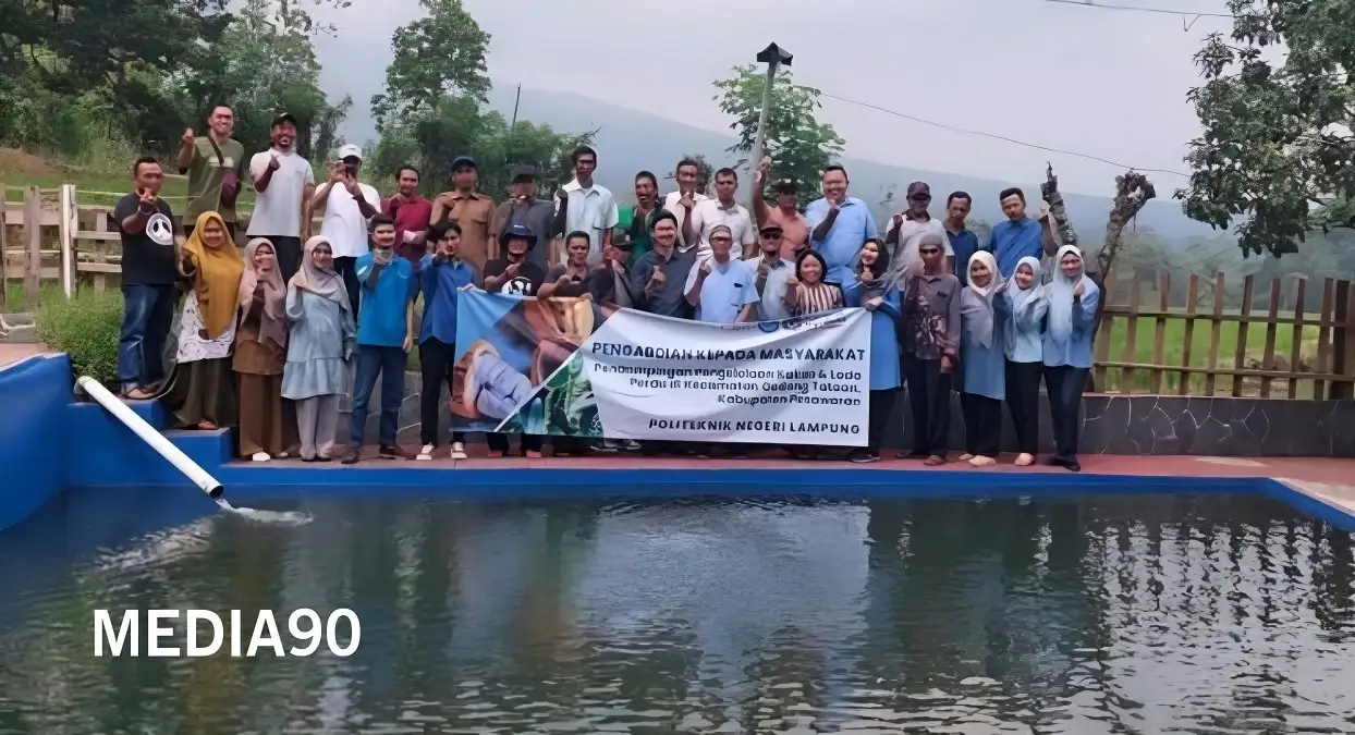 Dosen Polinela Latih Budidaya Lada Perdu ke Gapoktan di Pesawaran