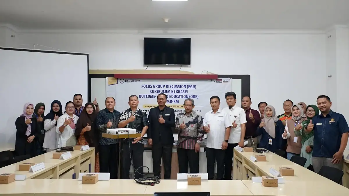FGD Pengembangan Kurikulum, Prodi Akuntansi Darmajaya Terima Banyak Masukan
