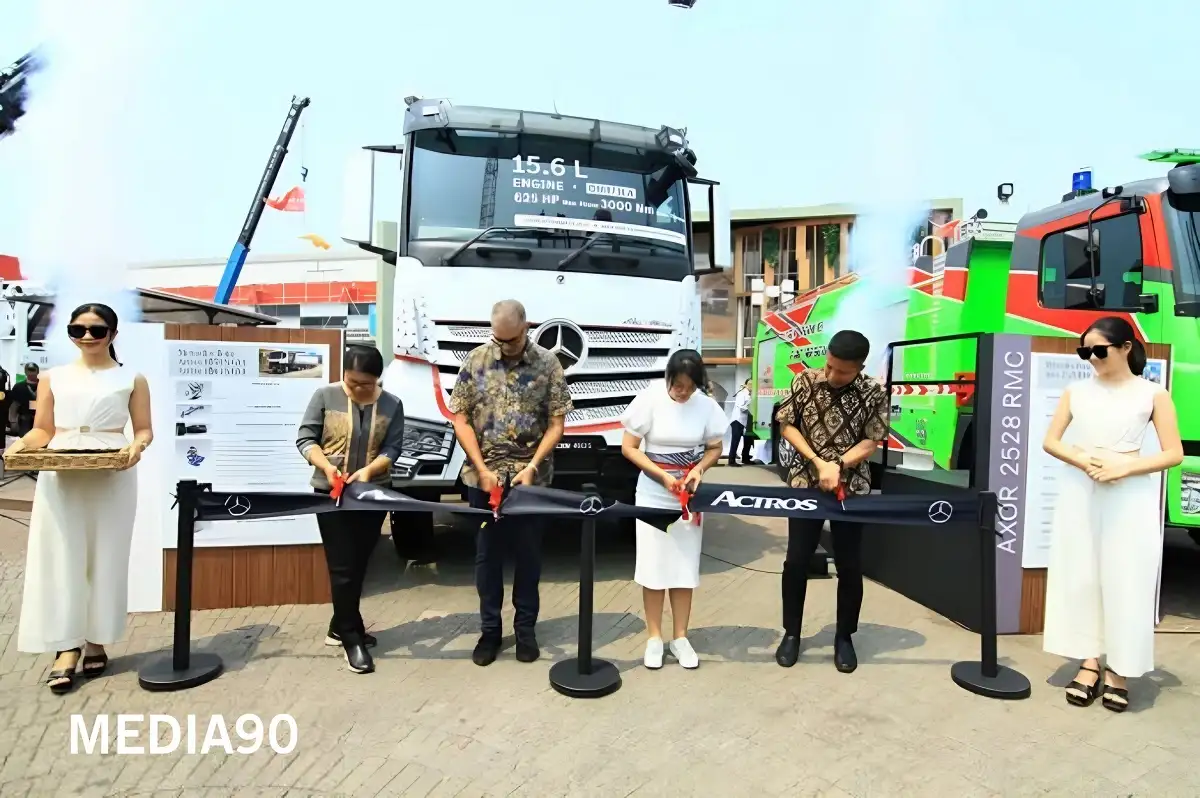 IEE Series 2023 Dibuka, DCVI Perkenalkan Actros Dan Axor Baru
