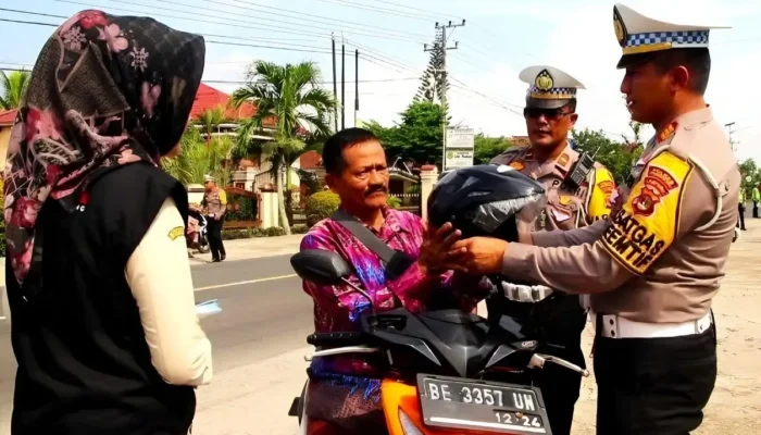 Operasi Zebra Krakatau di Pringsewu: 7 Pelanggaran yang Ditilang dari 4-17 September 2023
