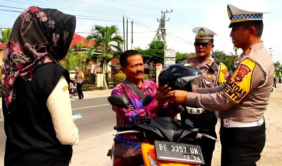 Ingat! 4-17 September 2023 Ada Operasi Zebra Krakatau di Pringsewu, ini Tujuh Pelanggaran yang Ditilang