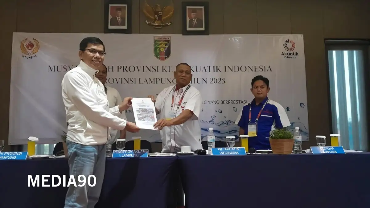 Musprov II Lampung 2023, Organisasi Renang Ubah Nama dari PRSI ke Akuatik Indonesia Lampung