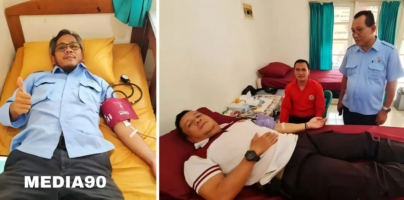 Peringati Hari Palang Merah Nasional, PT HIM Lampung Gelar Donor Darah di Tulangbawang Barat