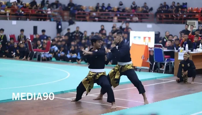 Ribuan Pesilat Indonesia Berebut Piala Rektor dalam Kejuaraan Pencak Silat di Unila