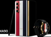 Berkolaborasi Fenomenal: Samsung dan Thom Browne Merilis Edisi Khusus Galaxy Z Fold5 dan Galaxy Watch6