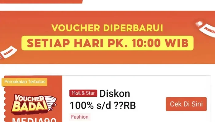 RAHASIA TERBONGKAR! Inilah KODE VOUCHER HEBOH SHOPEE Hari Ini, Senin 11 September 2023: Manfaatkan Kesempatan Luar Biasa Ini