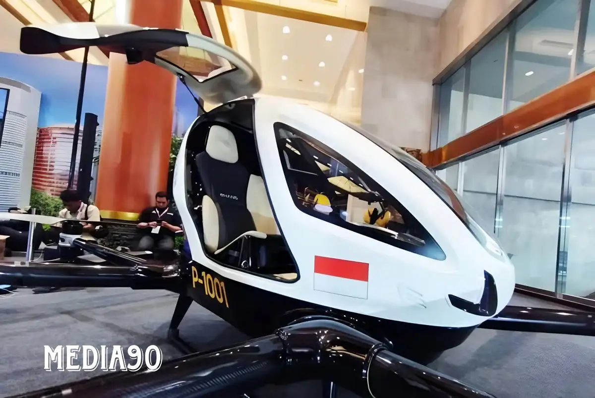 Bamsoet Ke Presiden Jokowi Taksi Terbang EHang 216 Siap Jadi Kendaraan Futuristis Di IKN