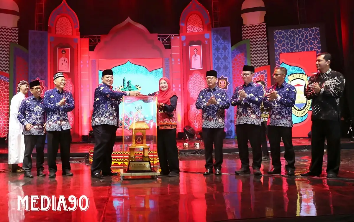 Bandar Lampung Raih Juara Umum, Gubernur Tutup MTQ Provinsi Lampung ke-50