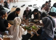 Suasana Seru di Acara Pengenalan Masakan Khas Lampung dan Tradisi “Nyeruit” bagi Mahasiswa PMM 3 IIB Darmajaya