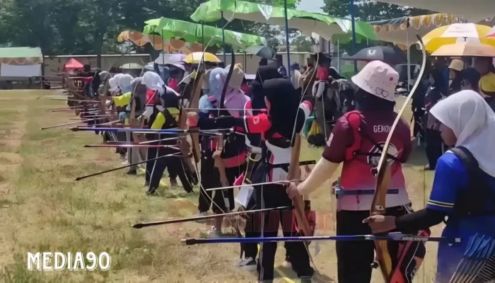 KAI Dukung Perpani Lampung di Kejuaraan Panahan Kadivre IV Cup 2023 bersama Ratusan Pelajar