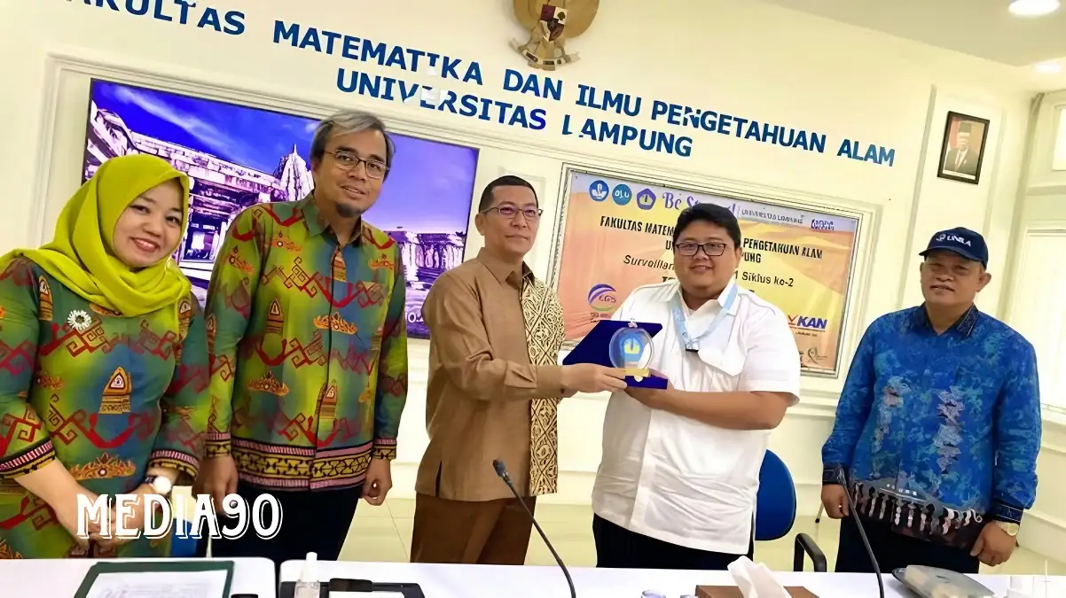 FMIPA Unila Pertahankan Sertifikat ISO 90012015