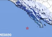 Gempa Bumi Tektonik Guncang Wilayah Pesisir Barat, Lampung