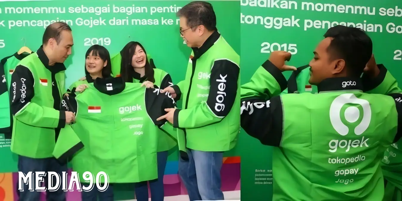 Jaket Pengemudi Gojek Diperbarui, Kini Lambangkan Semangat Gotong-royong