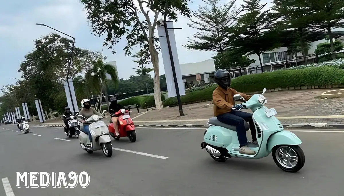 Jenis Vespa Matic Lengkap! Segini Harga Termurahnya Di Indonesia
