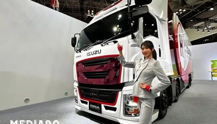 Revolusi Elektrifikasi: Isuzu Menyajikan Kejutan ELF Listrik di JMS 2023