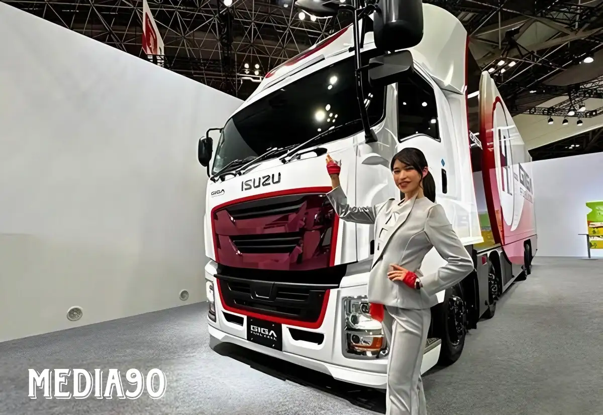 Kejutan Isuzu Di JMS 2023, Ada Elf Listrik!