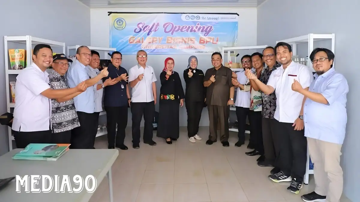 Lewat Galeri Bisnis BPU, Unila Sokong Inovasi dan Profesionalisme Dosen Hingga Mahasiswa